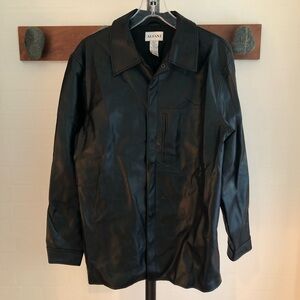 Alfani Faux Leather Jacket